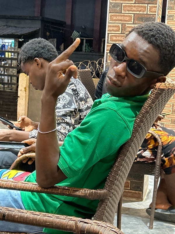 Hanging out in Ihiagwa on a June afternoon