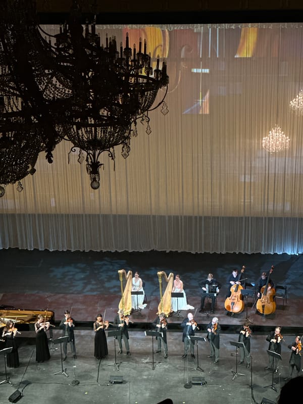 Classical music performance documented at Moscow venue