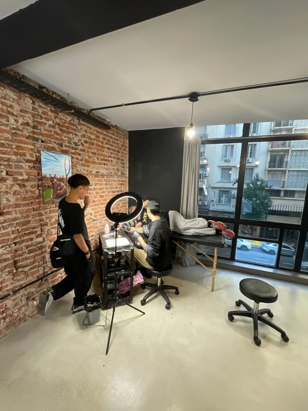 Tattoo studio activity observed in Buenos Aires
