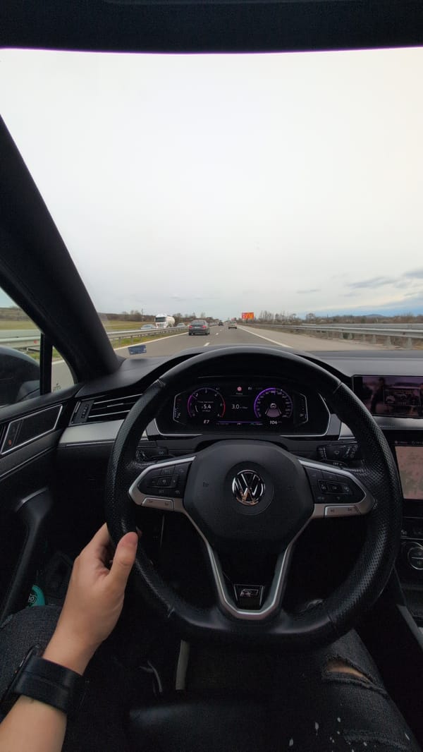 Driver travels 30 km/h on highway near Kalugerovo, Bulgaria