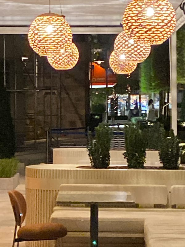 Evening dining and yacht scenes captured at Porto Montenegro marina