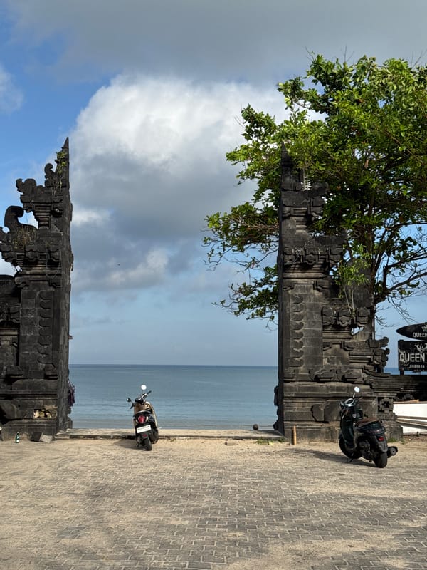 Street scenes and daily life captured in Jimbaran, Indonesia