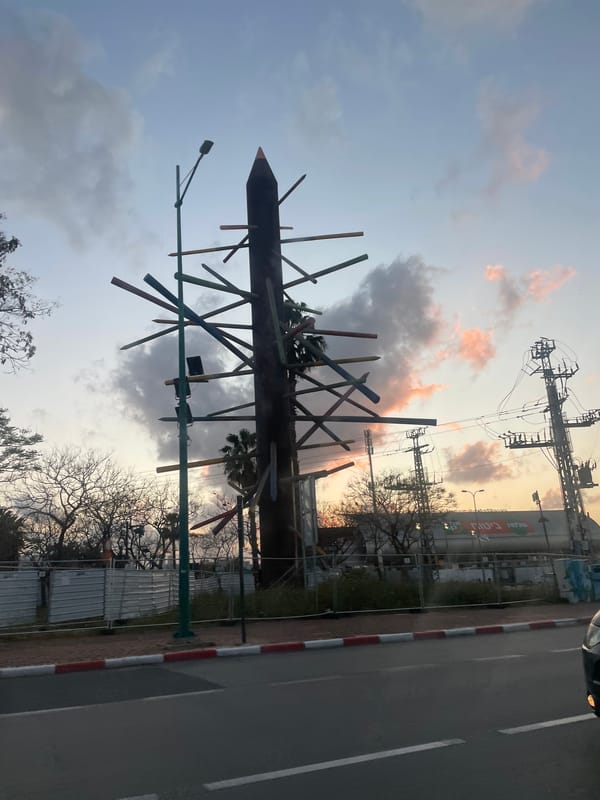 Dramatic storm clouds and sunset observed across Petah Tikva