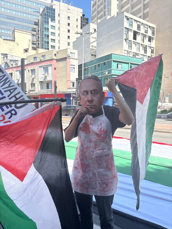 Pro-Palestinian demonstration held in São Paulo streets