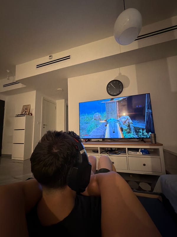 Everyday home life moments documented in Bat Yam