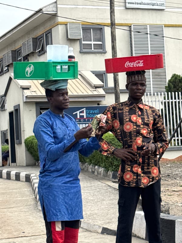 Daily street life captured in Lekki, Lagos Nigeria