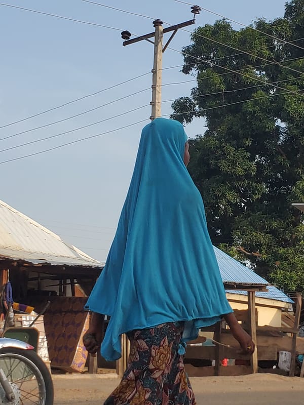 Daily life captured in Mararaba, Nigeria street scenes