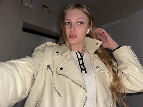 Woman documents daily life through selfies in Perm, Russia
