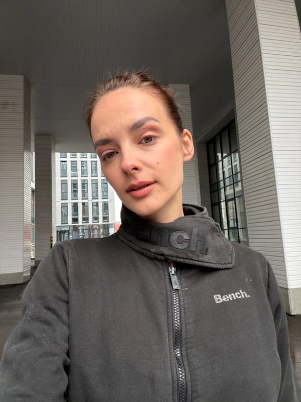 Casual outdoor selfie in Ufa, Russia