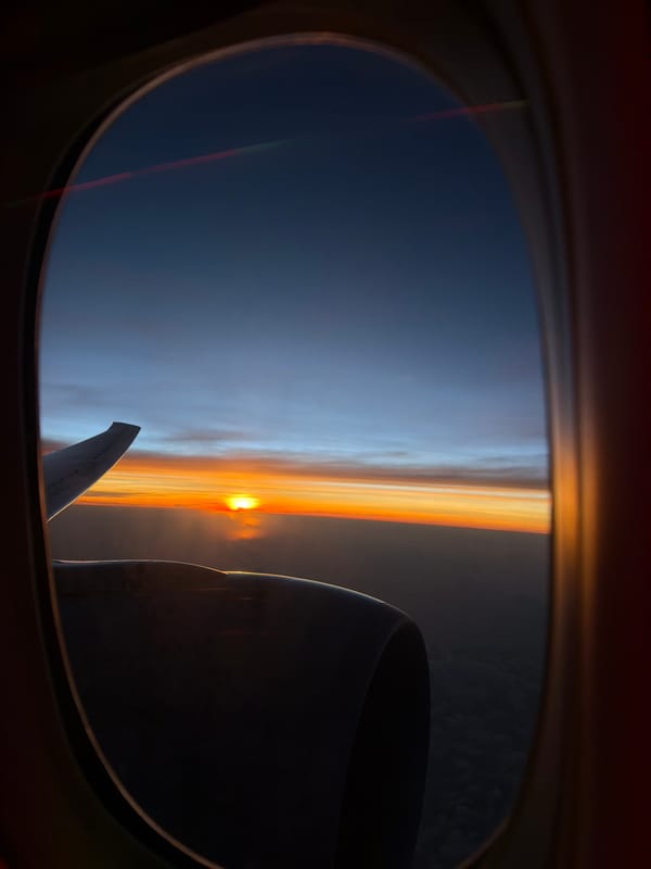Passenger documents aerial flight views over Taoyuan, Taiwan