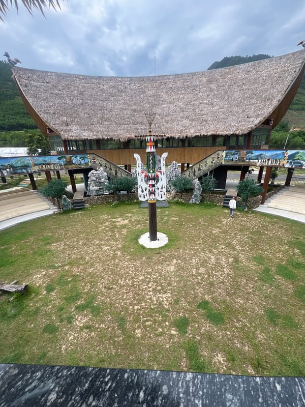 Exploring a cultural heritage park in Đà Nẵng, Vietnam