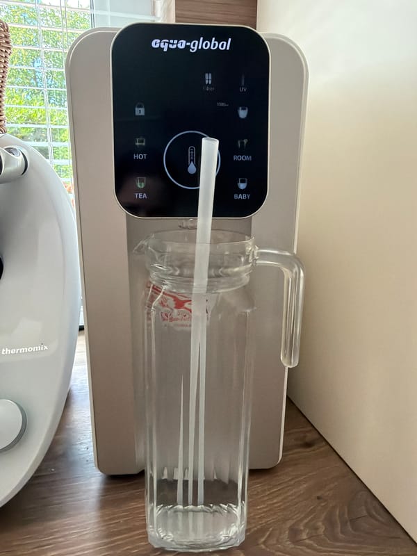 Lunch prep and home life in a Korbach kitchen
