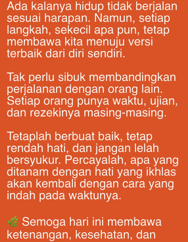 Motivational quote graphics in Indonesian, posted from Keudebayu