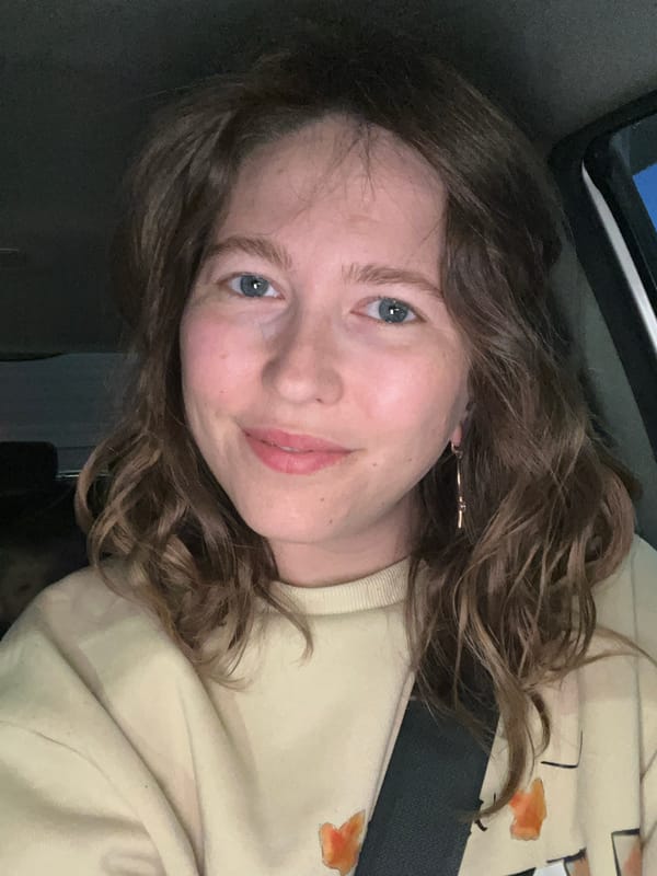 Woman photographed in vehicle in Podgorica, Montenegro