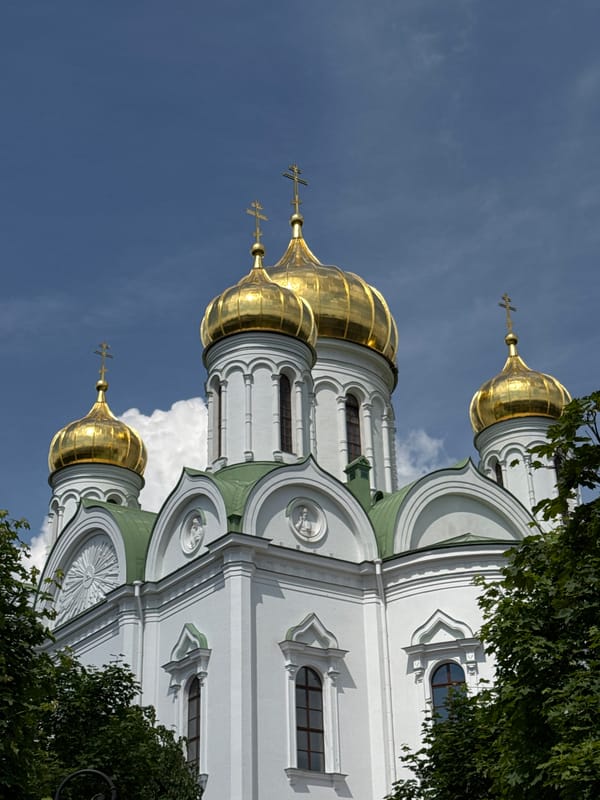 Tourist activity documented at Catherine Palace complex in Pushkin