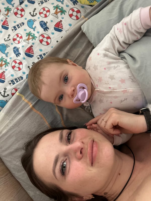 Quiet domestic moments captured in Rusalevka bedroom scene