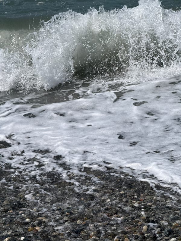 Morning coastal scenes documented along Sochi's Black Sea beaches