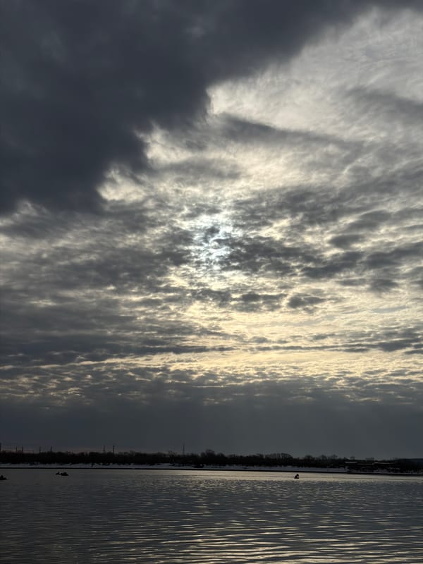 Early morning water views captured in Chaikovsky, Russia