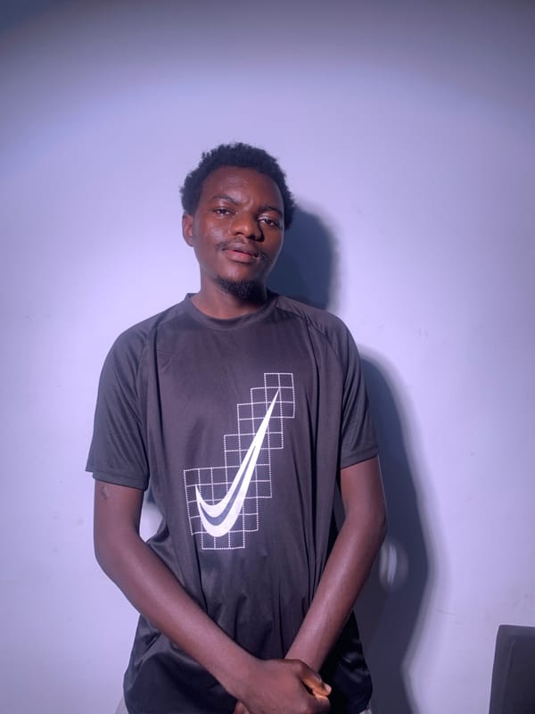 Studio portrait session in consistent Nike outfit, multiple angles.
