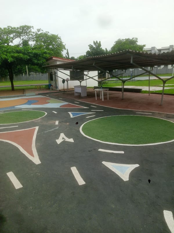 Children's playground facility documented in Abuja, Nigeria