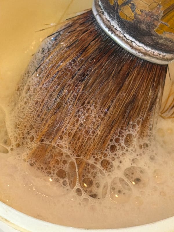 Man documents morning grooming routine in Luxembourg