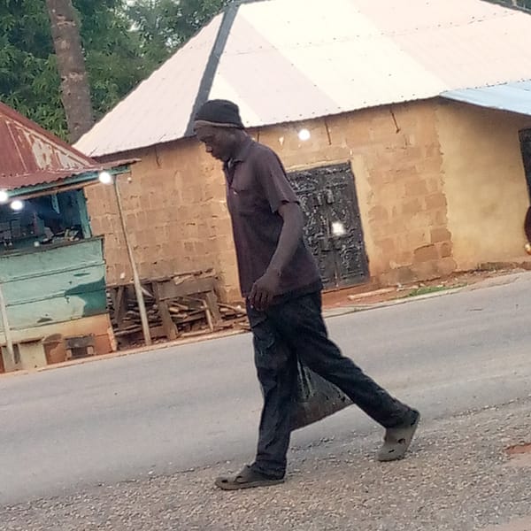 Daily street life captured in Mararaba Nigeria afternoon