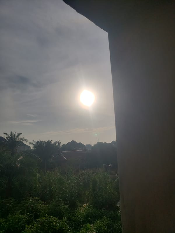 Morning scenes across Abakaliki's residential and green spaces