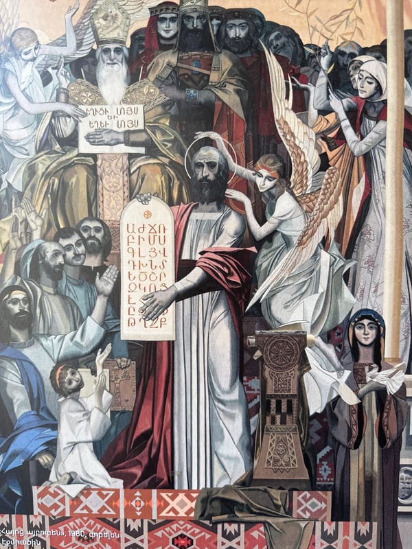 Cultural artifacts documented in historic Armenian city Vagharshapat
