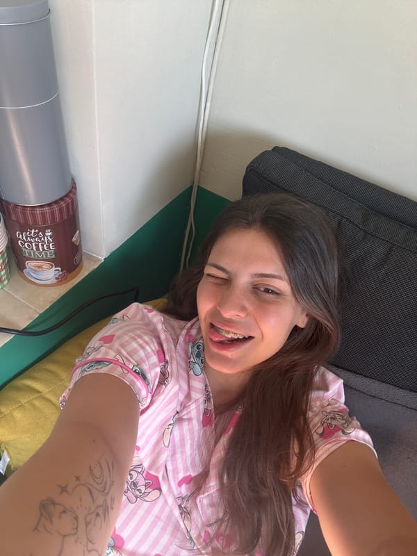 Woman documents quiet morning routine with baby in Plovdiv