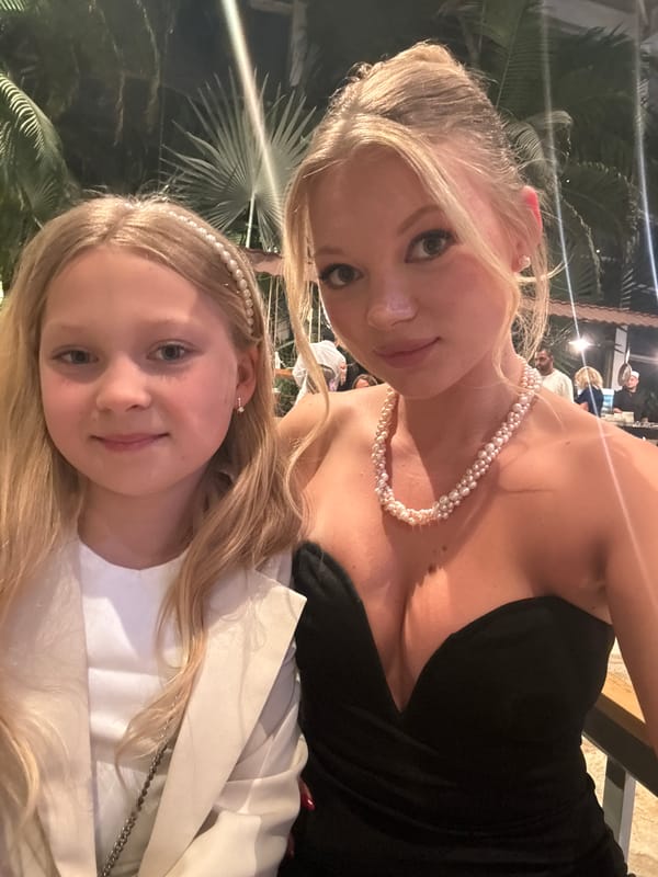 Two women take selfie in formal attire, Israel