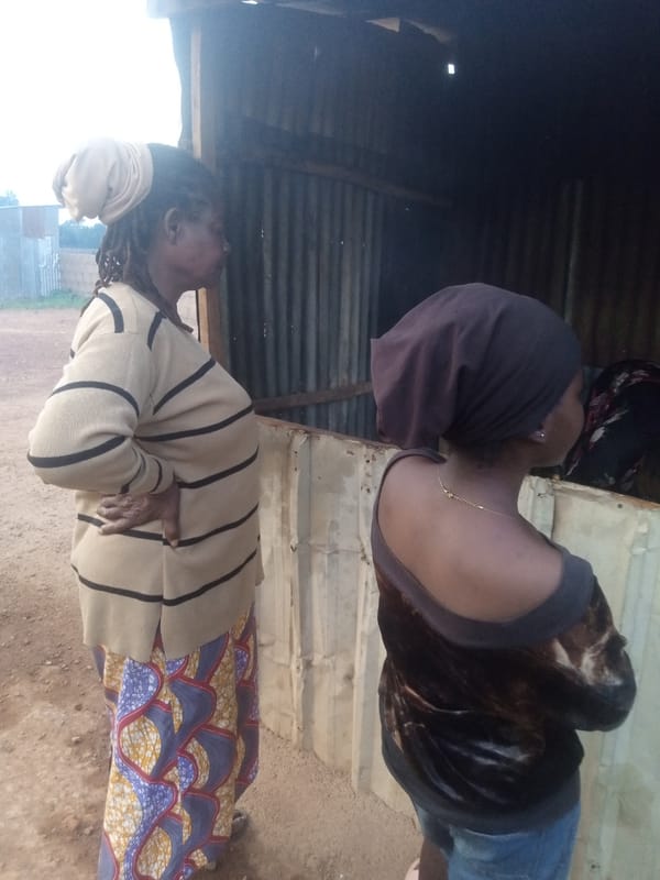 Afternoon street life across rural communities in Plateau State, Nigeria