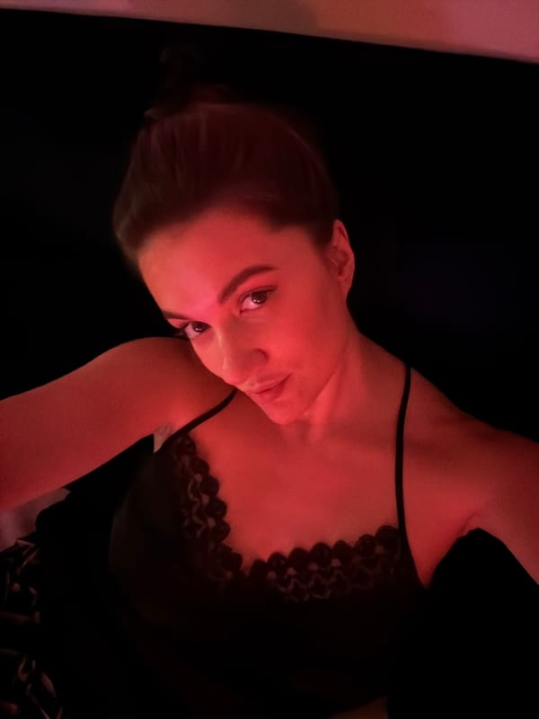 Intimate evening moments captured in Belgrade apartment setting