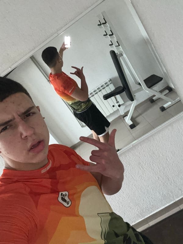 Gym workout session documented in Zlatograd, Bulgaria