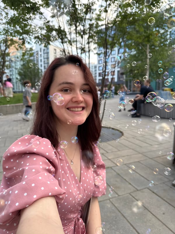 Family day out in Izhevsk with bubbles, slides, and selfies
