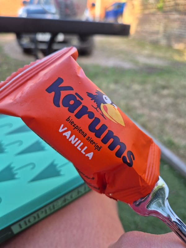 Ice cream and Murakami in a West Suffolk garden