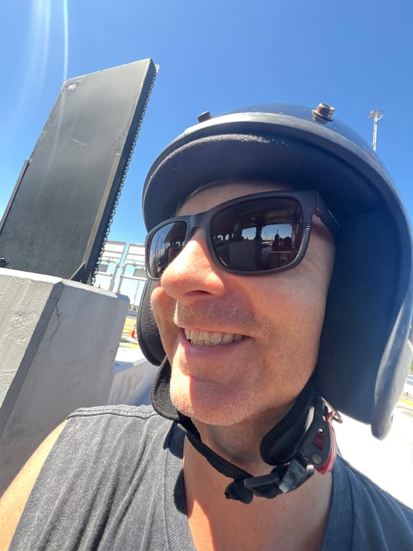 Morning traffic activity documented at Denpasar toll booth