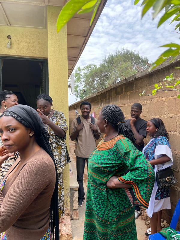 Community celebration captured across Jos Nigeria neighborhoods Saturday afternoon