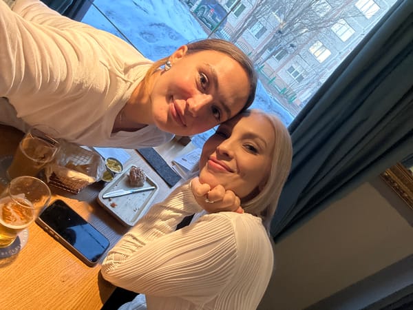 Women enjoy casual restaurant afternoon in Surgut, Russia