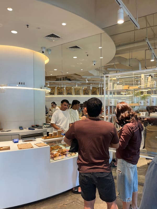 Morning cafe rush captured across multiple Kuta coffee shops