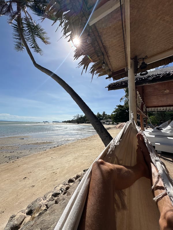 Hammocks, noodle soup, and sandbar walks in Ban Tai