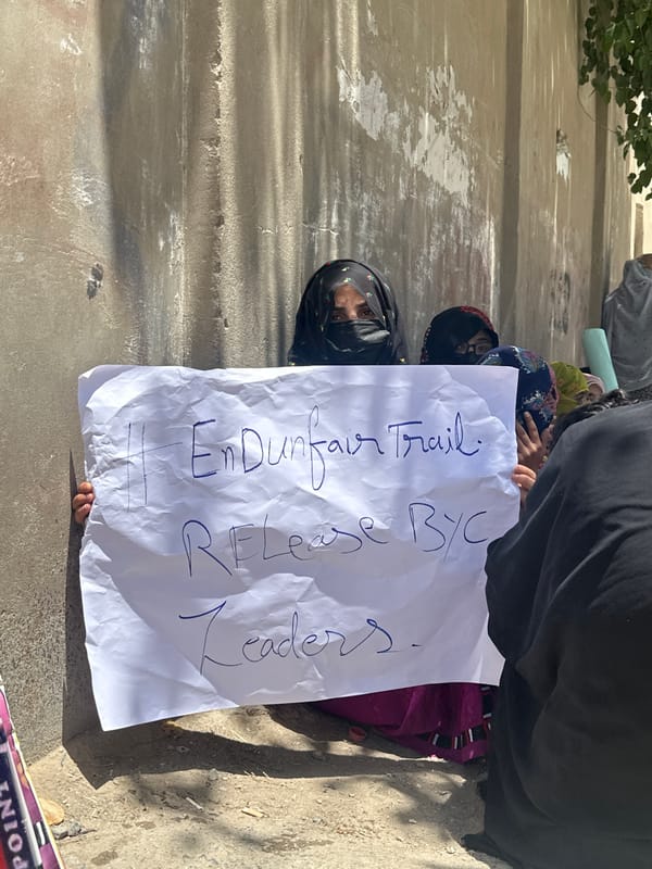 Protest in Quetta demands answers over missing persons