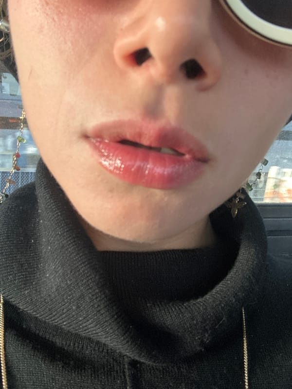 Close-up portraits of unidentified person captured in Los Angeles