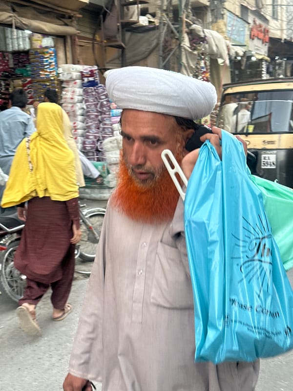 Everyday street life in Quetta, Pakistan