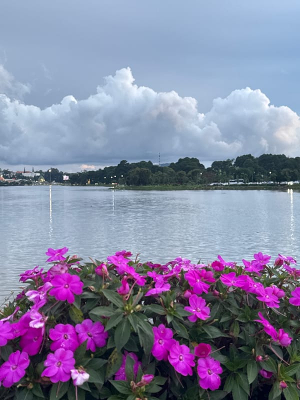 Lakeside hangouts and street life in Da Lat, Vietnam