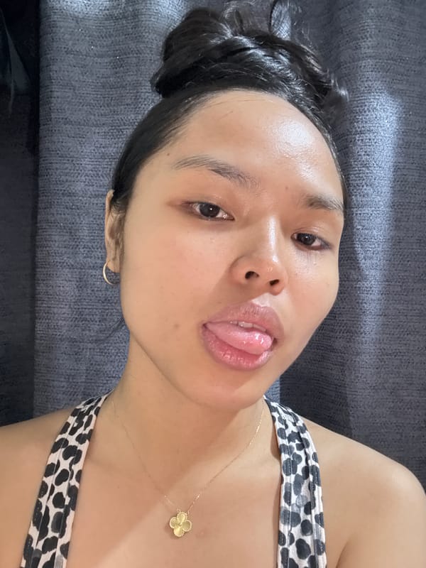 Woman photographed resting indoors in Davao City