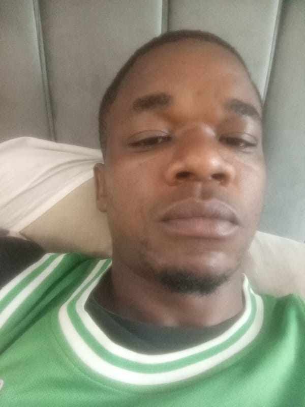 Man's grooming routine documented in Kubwa Nigeria residence