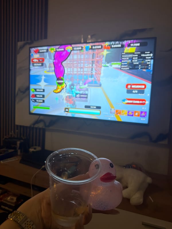 Late night gaming session captured in Bulgarian home