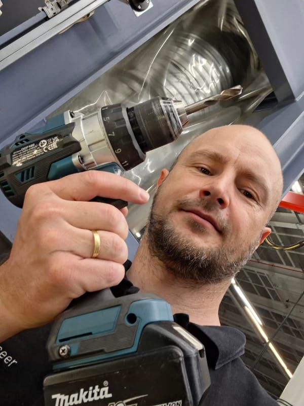 Close look at a Makita cordless drill in Rastatt