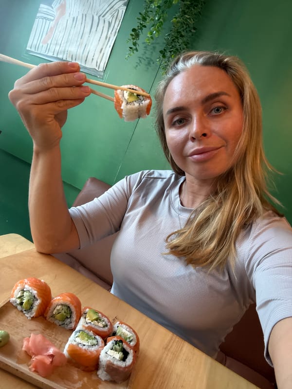 Sushi lunch and a wildly over-the-top boutique on Ko Samui