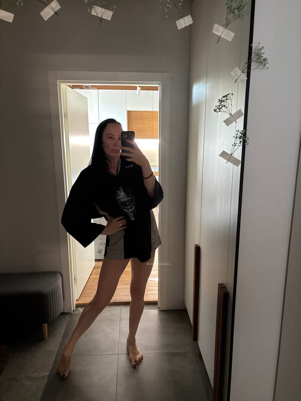 Early morning domestic moments captured in Chaikovsky, Russia
